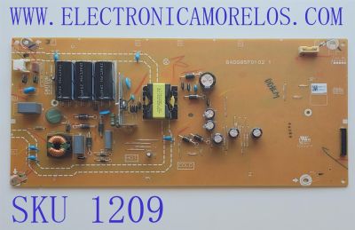 FUENTE DE PODER PARA TV PHILIPS / NUMERO DE PARTE ADD8L021 / BADG85F0102 1 / ADD8L / DISPLAY HV650QUB-F70 REV.2.0 / MODELOS 65PFL4864/F7 / 65PUL6553/F7